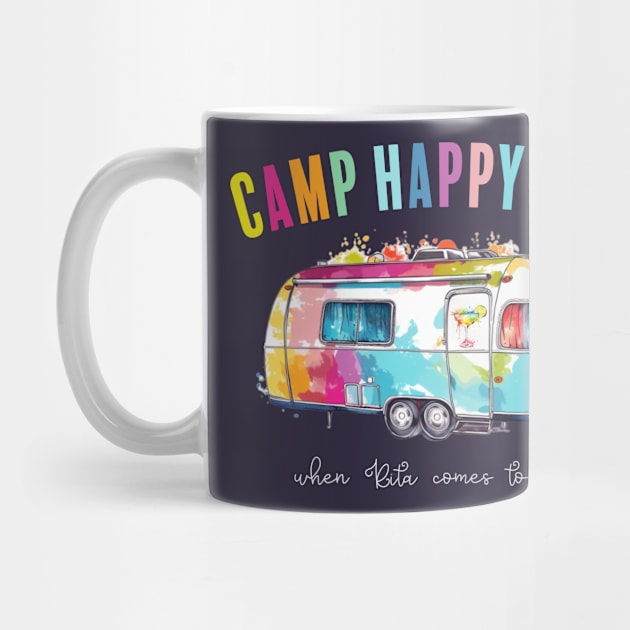 Camp Happy Hour (for dark shirts) by Camp Happy Hour